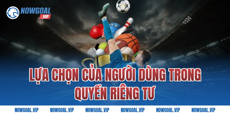Lựa chọn của người dùng trong quyền riêng tư